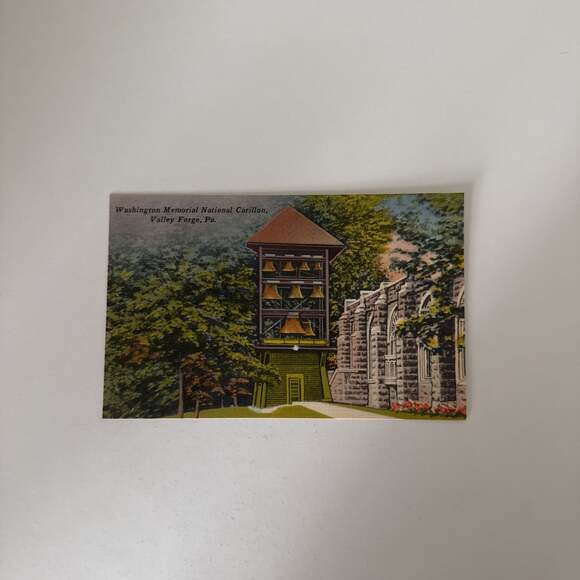 Vintage Postcard: Washington Memorial National Carillon, Valley Forge, PA - Picture 1 of 2